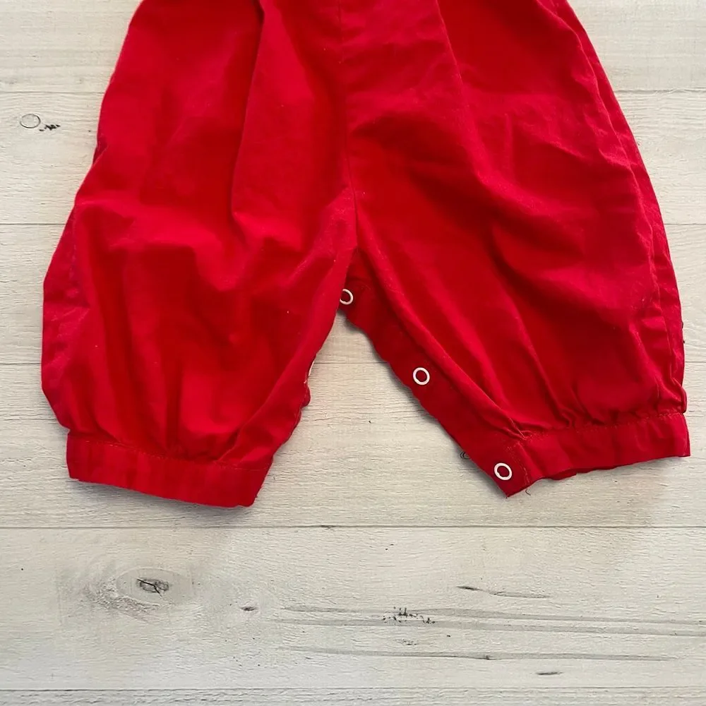 Lil Cactus santa romper 3-6‎ months